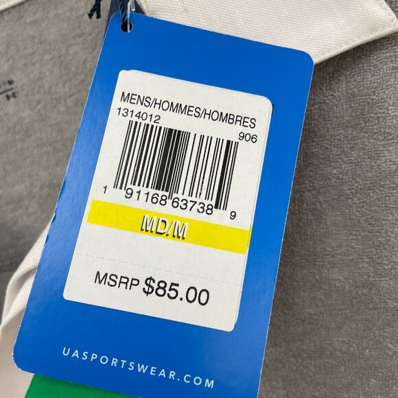 New Men's Under Armour Gray Shirt Size Medium - Picture 3 of 5